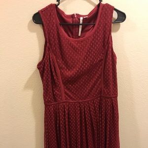 Burgundy Dress!